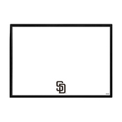San Diego Padres: Framed Dry Erase Wall Sign, AGS-MBSDIE-613-01A