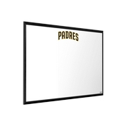 San Diego Padres: Wordmark - Framed Dry Erase Wall Sign, AGS-MBSDIE-613-02A
