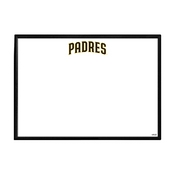 San Diego Padres: Wordmark - Framed Dry Erase Wall Sign, AGS-MBSDIE-613-02A