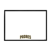 San Diego Padres: Wordmark - Framed Dry Erase Wall Sign, AGS-MBSDIE-613-02A