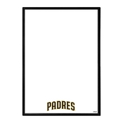 San Diego Padres: Wordmark - Framed Dry Erase Wall Sign, AGS-MBSDIE-613-02A