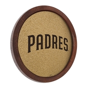 San Diego Padres: "Faux" Barrel Framed Cork Board, AGS-MBSDIE-632-02A