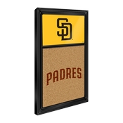 San Diego Padres: Dual Logo - Cork Note Board, AGS-MBSDIE-640-02A