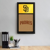 San Diego Padres: Dual Logo - Cork Note Board, AGS-MBSDIE-640-02A