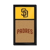 San Diego Padres: Dual Logo - Cork Note Board, AGS-MBSDIE-640-02A