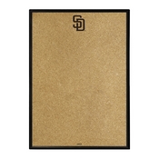 San Diego Padres: Framed Corkboard, AGS-MBSDIE-643-01A
