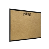 San Diego Padres: Wordmark - Framed Corkboard, AGS-MBSDIE-643-02A