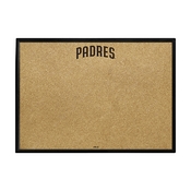 San Diego Padres: Wordmark - Framed Corkboard, AGS-MBSDIE-643-02A