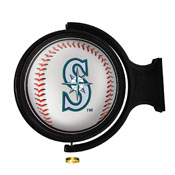 Seattle Mariners: Baseball - Original Round Rotating Lighted Wall Sign, MBSEAT-115-31