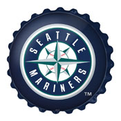 Seattle Mariners: Bottle Cap Wall Sign, MBSEAT-210-01
