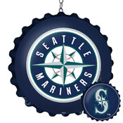 Seattle Mariners: Double-Sided Bottle Cap Dangler, MBSEAT-220-03