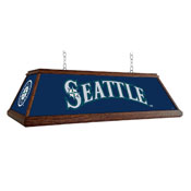 Seattle Mariners: Premium Wood Pool Table Light