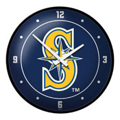 Seattle Mariners: Logo - Modern Disc Wall Clock, MBSEAT-510-02B