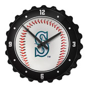 Seattle Mariners: Baseball - Bottle Cap Wall Clock, MBSEAT-540-31