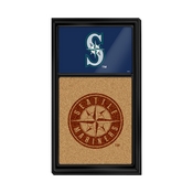 Seattle Mariners: Dual Logo - Cork Note Board, AGS-MBSEAT-640-02A
