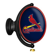 St. Louis Cardinals: Original Oval Rotating Lighted Wall Sign, FNB-MBSTLC-125-02A