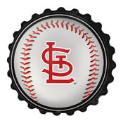 St. Louis Cardinals: Baseball - Bottle Cap Wall Sign, MBSTLC-210-31