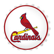 St. Louis Cardinals: Bottle Cap Wall Light, MBSTLC-215-01