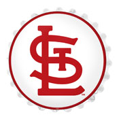 St. Louis Cardinals: Logo - Bottle Cap Wall Light, MBSTLC-215-02