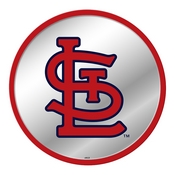 St. Louis Cardinals: Logo - Modern Disc Mirrored Wall Sign, AGS-MBSTLC-235-02A