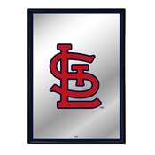 St. Louis Cardinals: Vertical Framed Mirrored Wall Sign, AGS-MBSTLC-275-01A