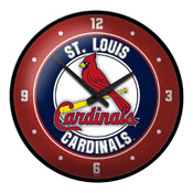 St. Louis Cardinals: Modern Disc Wall Clock, MBSTLC-510-01
