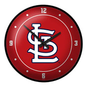 St. Louis Cardinals: Logo - Modern Disc Wall Clock, MBSTLC-510-02