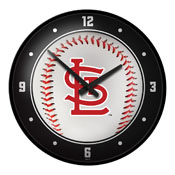 St. Louis Cardinals: Baseball - Modern Disc Wall Clock, MBSTLC-510-31