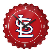 St. Louis Cardinals: Logo - Bottle Cap Wall Clock, MBSTLC-540-02