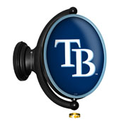 Tampa Bay Rays: Logo - Original Oval Rotating Lighted Wall Sign, FNB-MBTBAY-125-02A