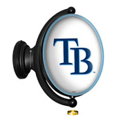 Tampa Bay Rays: Logo - Original Oval Rotating Lighted Wall Sign, FNB-MBTBAY-125-02A