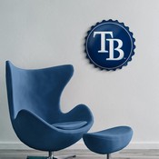 Tampa Bay Rays: Logo - Bottle Cap Wall Sign, MBTBAY-210-02