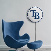 Tampa Bay Rays: Logo - Bottle Cap Wall Light, MBTBAY-215-02