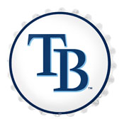 Tampa Bay Rays: Logo - Bottle Cap Wall Light, MBTBAY-215-02
