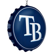 Tampa Bay Rays: Logo - Bottle Cap Dangler, MBTBAY-220-02