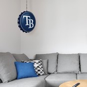 Tampa Bay Rays: Logo - Bottle Cap Dangler, MBTBAY-220-02