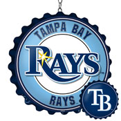 Tampa Bay Rays: Double-Sided Bottle Cap Dangler, MBTBAY-220-03