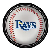 Tampa Bay Rays: Baseball - Modern Disc Wall Sign, MBTBAY-230-31