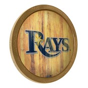 Tampa Bay Rays: Weathered "Faux" Barrel Top Sign, FNB-MBTBAY-240-03