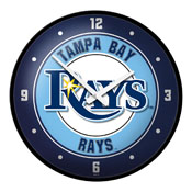 Tampa Bay Rays: Modern Disc Wall Clock, MBTBAY-510-01