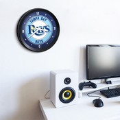 Tampa Bay Rays: Ribbed Frame Wall Clock, MBTBAY-530-01