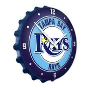 Tampa Bay Rays: Bottle Cap Wall Clock, MBTBAY-540-01