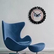 Tampa Bay Rays: Baseball - Bottle Cap Wall Clock, MBTBAY-540-31