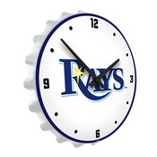 Tampa Bay Rays: Bottle Cap Lighted Wall Clock, MBTBAY-545-01