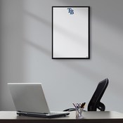 Tampa Bay Rays: Framed Dry Erase Wall Sign, AGS-MBTBAY-613-01A