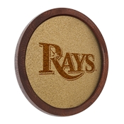 Tampa Bay Rays: "Faux" Barrel Framed Cork Board, AGS-MBTBAY-632-01A