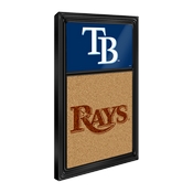 Tampa Bay Rays: Dual Logo - Cork Note Board, AGS-MBTBAY-640-02A