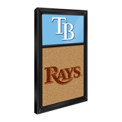 Tampa Bay Rays: Dual Logo - Cork Note Board, AGS-MBTBAY-640-02A