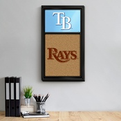 Tampa Bay Rays: Dual Logo - Cork Note Board, AGS-MBTBAY-640-02A