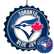 Toronto Blue Jays: Double-Sided Bottle Cap Dangler, MBTORO-220-03